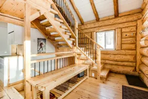 Log Home, Roundwood Chalet with Lake Access - Image 5