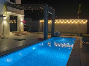 Two luxury cheerful bed rooms chalet with pool - Image 5