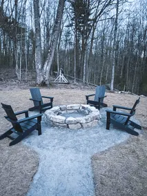 Secluded Cabin Large Deck Fire Pit ATV Trails - Image 4