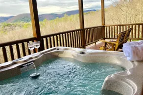 Mountain Majesty Cabin, mountain view - Helen, GA - Image 1