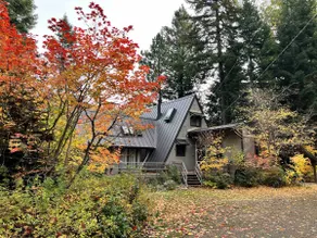 Vintage A-Frame Riverfront Cabin - Image 2