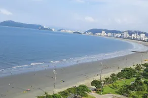 Front Sea, 17th floor, full view of Santos! - Image 3