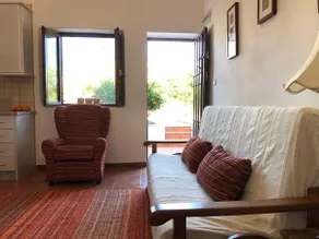 Orange Farmhouse, Apartment with king bed and sofa. - Image 5