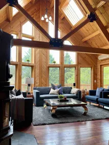 Luxurious Private Log Cabin Retreat in Nature - Image 2