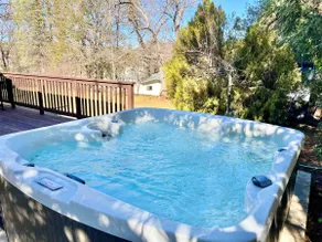 Walk to Town, Hot Tub, MCM furnishings! - Image 2