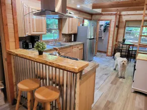 The \"Bear Den\"  Betsie river waterfront Guest home. - Image 3