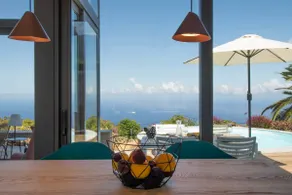 The BLUE Casa: Architektenvilla mit privatem Pool u. Atlantikblick in Puntagorda - Image 4