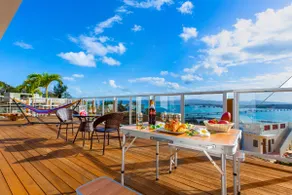 Popular Kouri Island! Ocean view! Fully equipped with BBQ equipment! Spacious wooden deck with garden! - Image 3