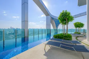 High FL★Apt w/Multi-Purpose room&Rooftop pool @MRT - Image 3