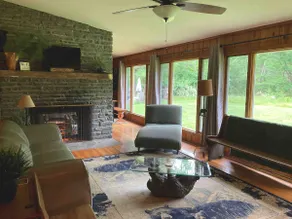 Real cabin w/ firepit on country road near Skytop. - Image 2
