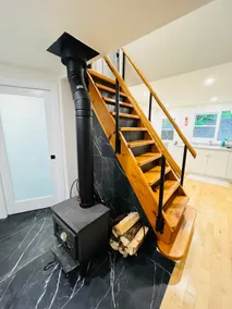 A-Frame Get Away w/ River Access & Private Forest! - Image 4