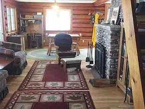Peaceful lakefront cabin with sauna, fenced yard - Image 3