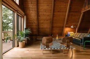 Cozy Oceanside Aframe, hot tub, kid friendly. - Image 3