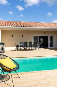 10 guests modern villa with heated swimming pool - Image 5