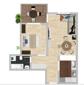 Modern Cosy Apartment Budva - Image 2