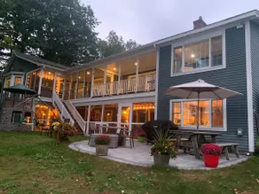 Family Friendly Waterfront Estate on Lake Wicwas w/ Private Beach & Dock - Image 5