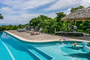 Private Dschungelvilla mit Meerblick, Infinity-Pool, Wildlife & A / C - Image 2