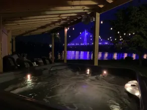 River & Bridge view - HotTub, CoolingTub & MistFan - Image 2