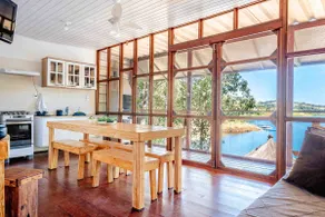 Cabin with Jacuzzi, a Refuge by the Dam - Image 4