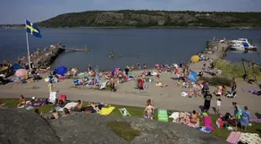 On the way down to the beach, near Marstrand - Image 2