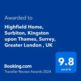 Highfield Home with free parkings, Surbiton, Kingston upon Thames, Surrey, Greater London , UK - Image 5