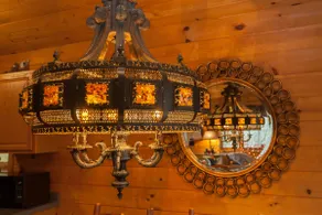 Real log cabin,stone fireplace,great wifi, private - Image 3