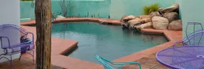 Pueblo style in foothills-Hot tub and Pool - Image 4