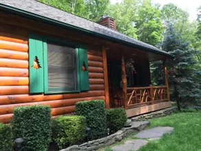 Real log cabin,stone fireplace,great wifi, private - Image 5