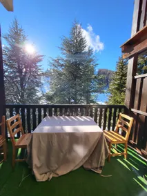 Studio with balcony and parking facing the slopes - Image 5