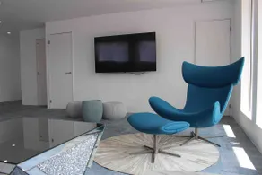 Airport terrace 1 building 2nd floor rental Villa Large balcony, sauna, parking lot, pets, indoor BBQ - Image 4