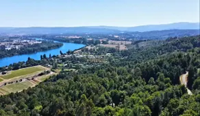 The House in the Forest overlooking the River. - Image 2