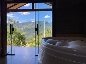 Chalet at the top of the mountain with hydro in the middle of nature - Image 5