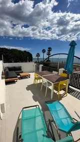 Ronnies Beach House, dejligt 2 værelses hus med en stor tagterrasse med fantastisk havudsigt - Image 4