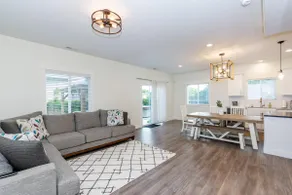 ⭐️Private Hot Tub + Fireplace + Covered Patio + 75” TV - Image 4