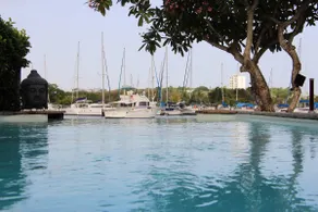 Lagon Bleu Villa, pool and private deck, sea access - Image 3