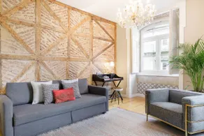 Alfama Baixa Spacious And Bright Apartment Blends the Historic and the Contemporary 2 Bedrs & 2 Bathrs AC 18th Century Building - Image 2