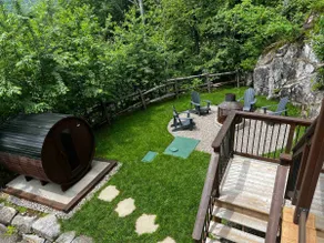 Le William Scandinavian Cottage Spa, Sauna, View - Image 4