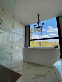 Nevada Barn • Soaking tub with a view - Image 3