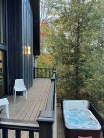 70er Ski Chalet mit Whirlpool auf dem Okemo Berg - Image 4