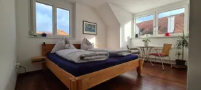 City apartment with a castle view - Image 4