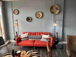 African Inspired 1BR Flat - Downtown Bellefontaine - Image 2