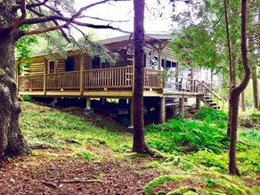 Ocean front log cabin on the Bay of Fundy - Image 3
