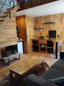 SPA Mensignac: private trapper cabin with hot tub - Image 4