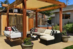 Sonoma Country Estate Near Square Hot-tub Fire Pit - Image 3