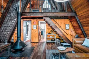 Olympic A-Frame - Sauna + hot tub, lake access - Image 2