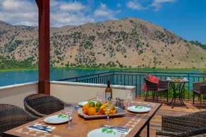 Idyllic landscape with panoramic view of the lake - Image 4