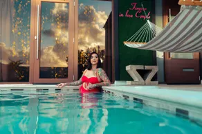 10 % off Private Villa hot pool, cinema, beaches. - Image 3