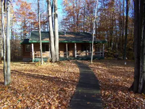 Secluded log cabin with acreage + all the comforts - Image 2
