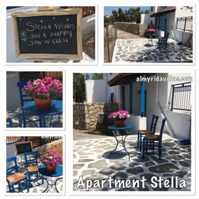 Stella Apartment in Almyrida slechts 350m vanaf het strand, auto huren niet nodig - Image 2