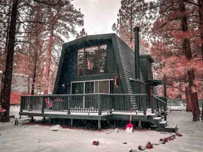 Mondbeschienene Bärenhütte - Ein gemütliches Gambrel-Dach A-Frame Cabin Rückzugsort - Image 3